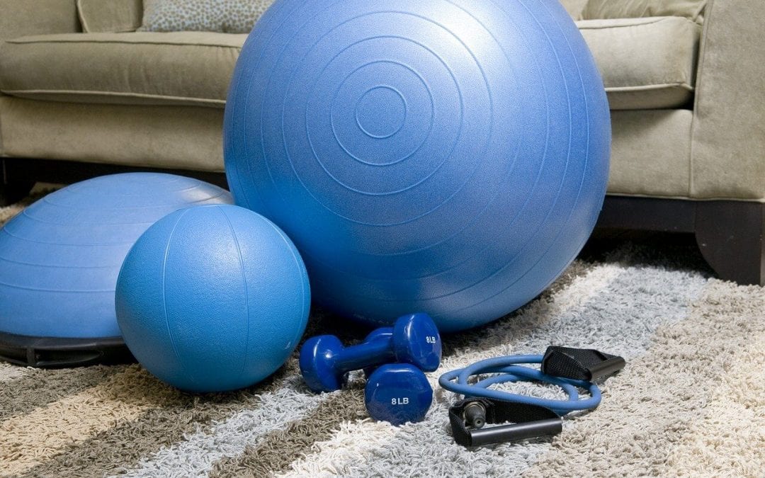 promote wellness in the home with fitness equipment